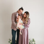 mother father and daughter photo session in Abbotsford