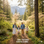 Spring Family Photoshoot in British Columbia