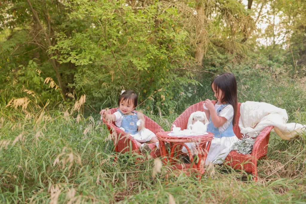 family picnic field session