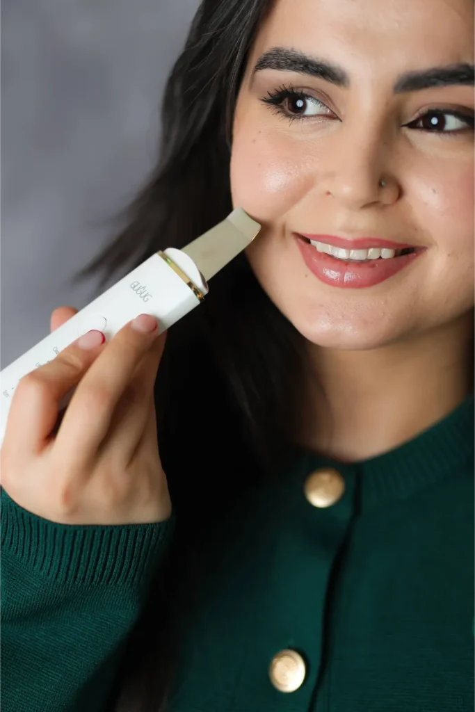 beauty branding close up lip product