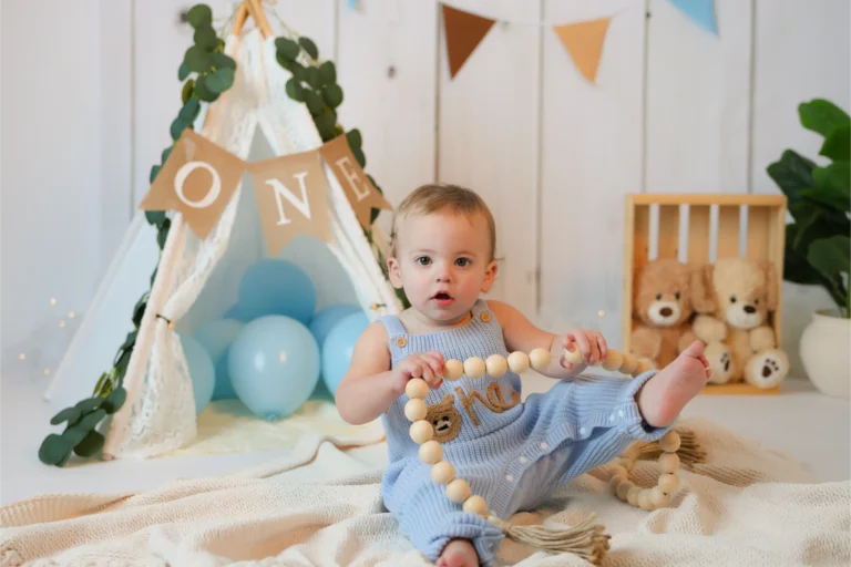 baby first birthday teepee