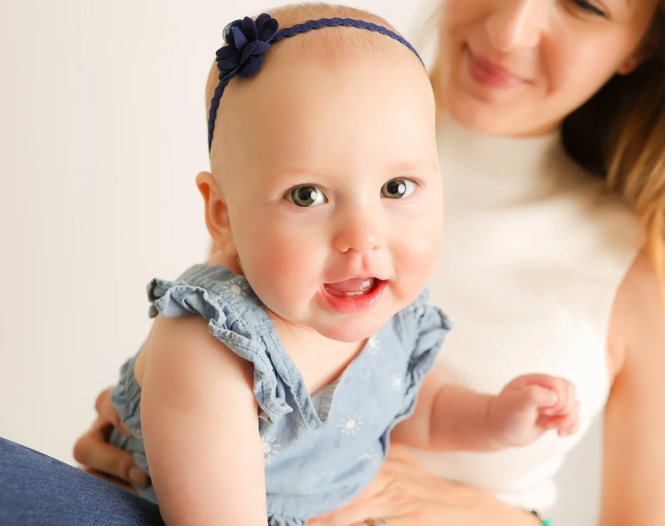 Baby Close Up Smiling Portrait, photo 3