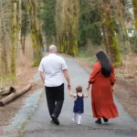 Family Walking Forest Trail, photo 1