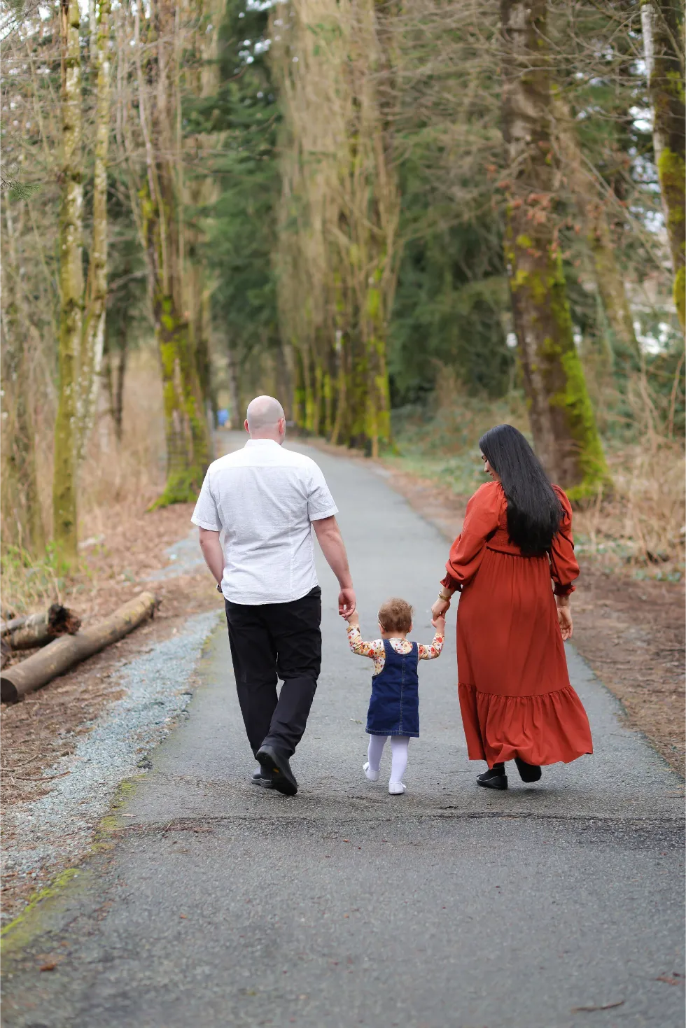 Family Walking Forest Trail, photo 1