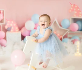 baby girl one year studio session scaled 1