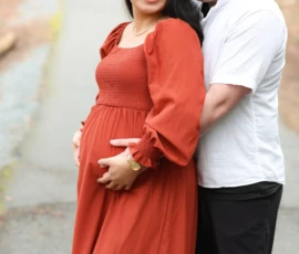 maternity couple posing in studio scaled 1 maternity couple posing in studio scaled 1